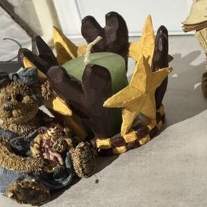 Boyds bear candle holder